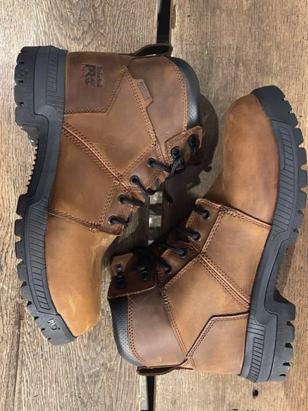 TIMBERLAND PRO MEN'S  6'' MONTAUK SAFETY TOE MD BROWN  A63MB-EM4 ALL SIZES